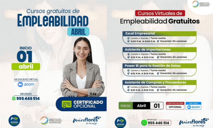 Empleabilidad Miraflores 1 abril