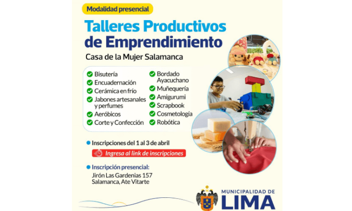 Talleres Productivos de Emprendimiento