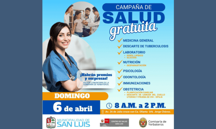 Campaña de de Salud Integral San Luis