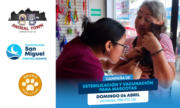 Campaña de esterilización mascotas San MIguel