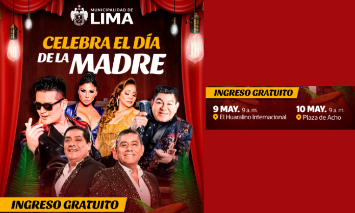 Celebración del Día de la Madre en Lima