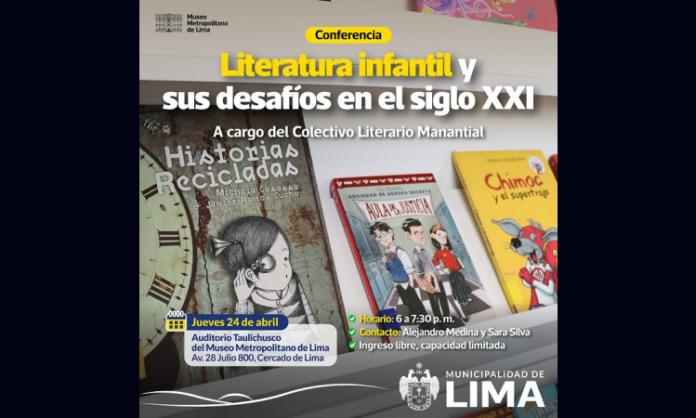 Conferencia Literatura infantil y sus desafíos en el siglo XXI
