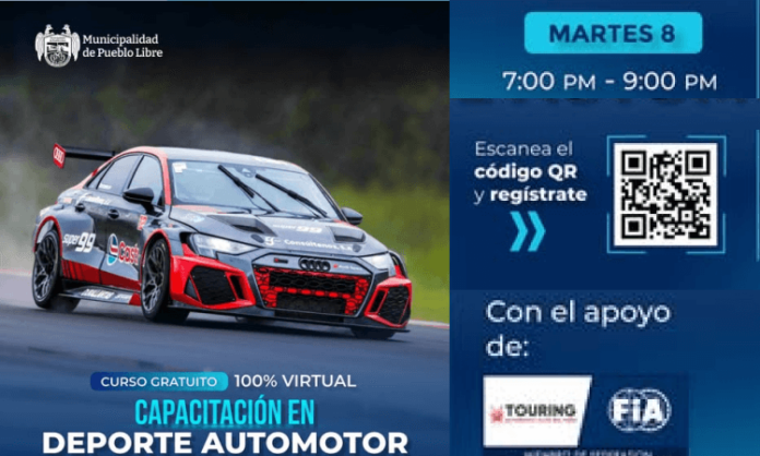Curso Gratuito Virtual en Deporte Automotor en Pueblo Libre