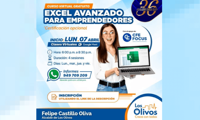 Curso Virtual Gratuito de Excel