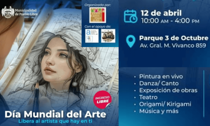 Día Mundial del Arte en Pueblo Libre