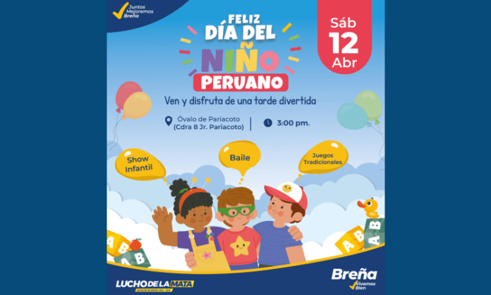 Día del Niño Peruano en Breña