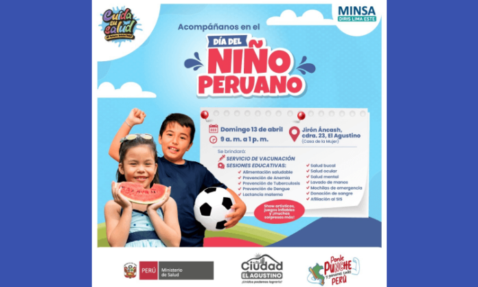 Día del Niño Peruano en el Agustino
