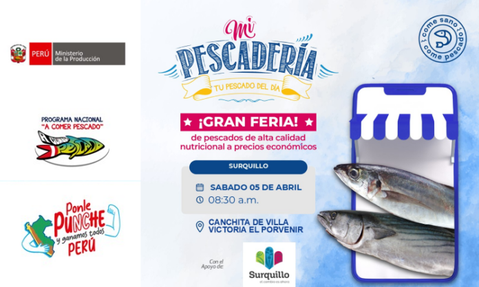 Gran Fería Tu pescado del día en Surquillo