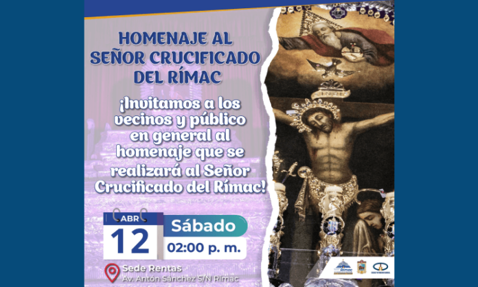 Homenaje al Señor Crucificado del Rimac