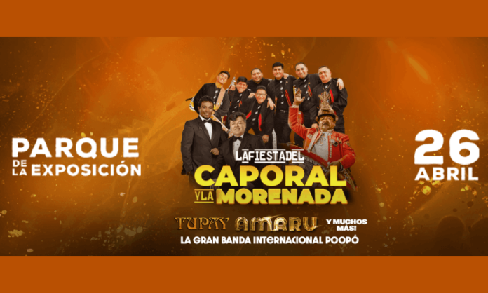 La Fiesta del Caporal y la Morenada en el Parque de la Exposición en Lima