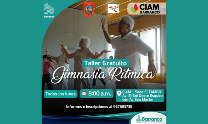 Taller Gratuito de Gimnasia Rítmica Barranco