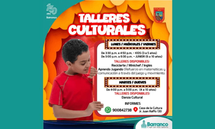 Talleres Culturales en Barranco
