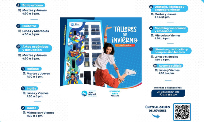 Talleres de Invierno en San Miguel