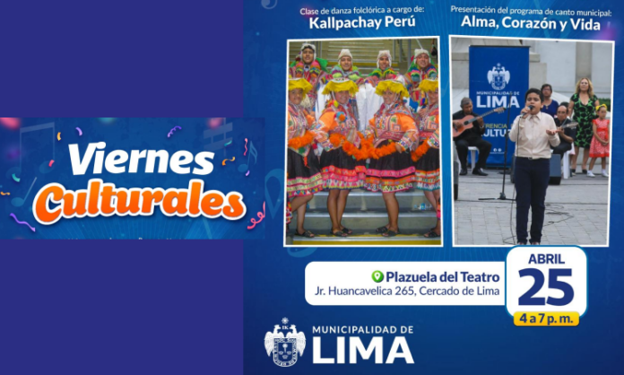 Viernes Culturales en la Plazuela del Teatro en Lima