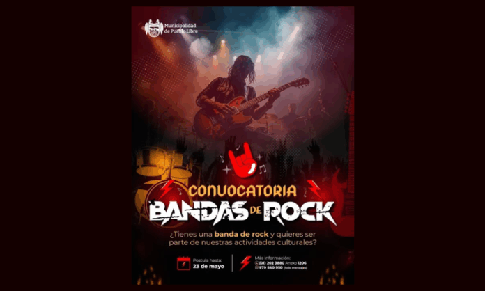 Convocatoria Bandas de Rock
