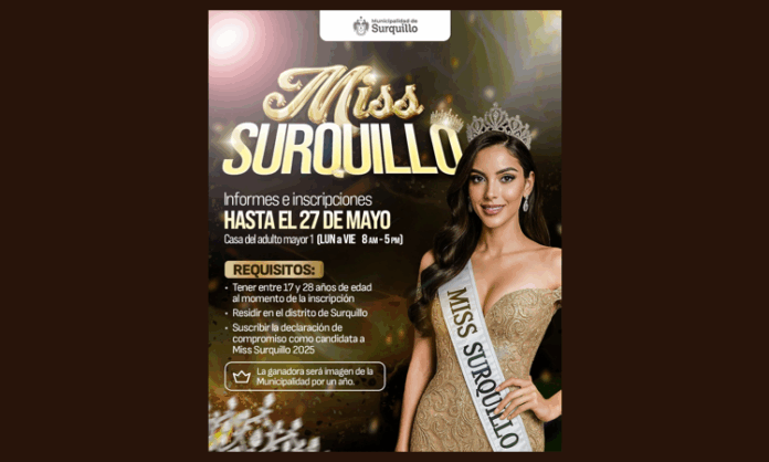 Convocatoria Miss Surquillo