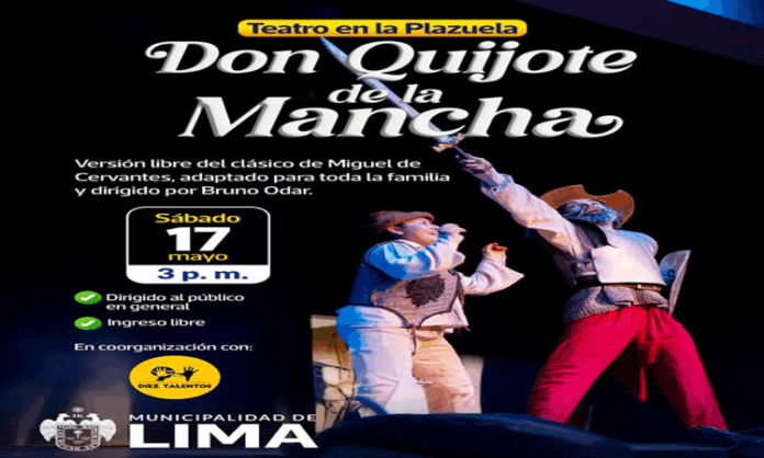 Teatro en la Plazuela Don Quijote de la Mancha