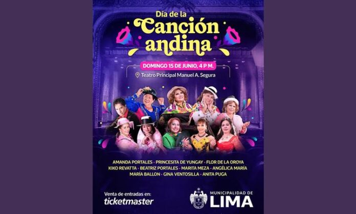 Celebración del Día de la Canción Andina en Lima
